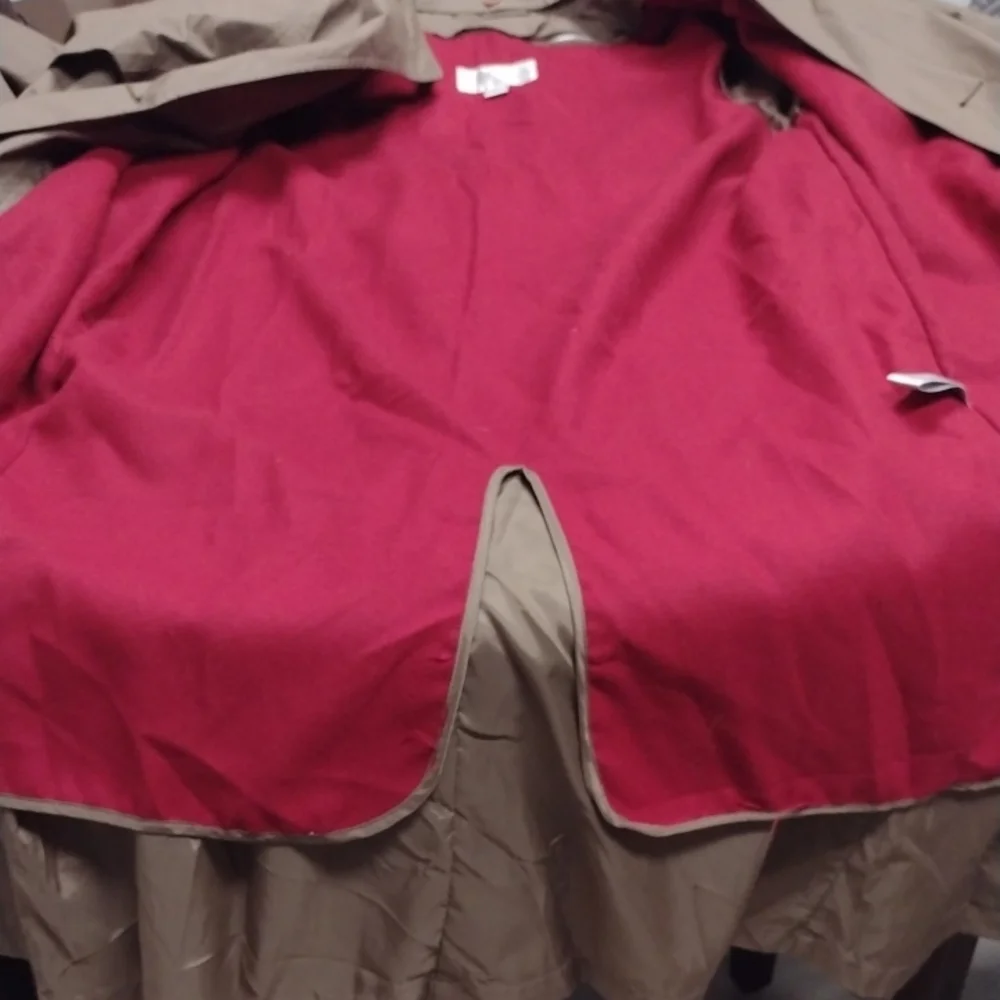 Coat Collectibles Women Classic Brown Trench Coat, Vacation,Travel. - Picture 8 of 14